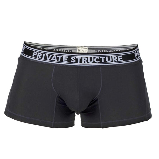Viscose From Bamboo Trunk Underwear - Raven Black - | Private Structure - | MAD Lifestyle