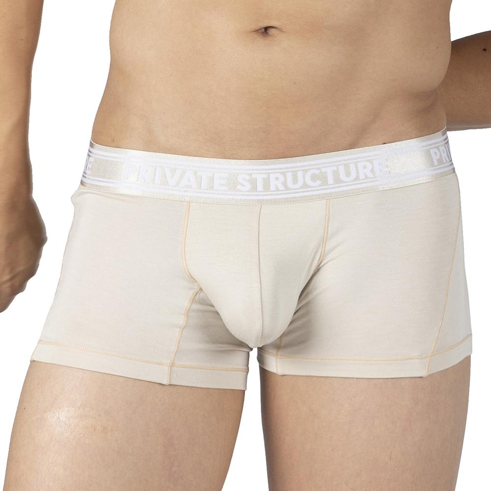 Viscose From Bamboo Trunk Underwear - Bleached Sand - | Private Structure - | MAD Lifestyle