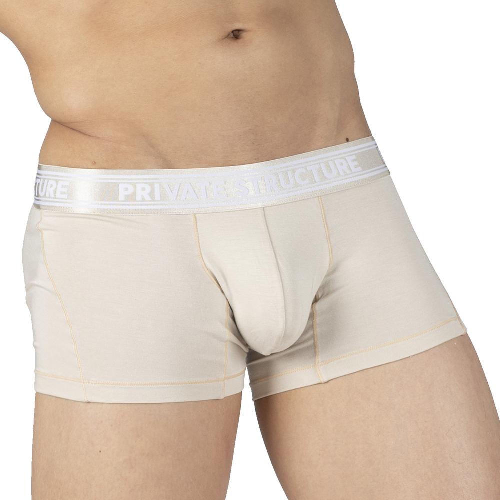 Viscose From Bamboo Trunk Underwear - Bleached Sand - | Private Structure - | MAD Lifestyle