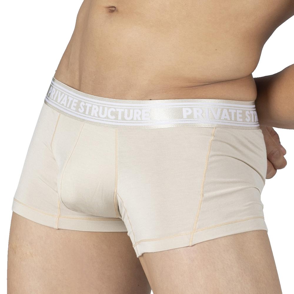 Viscose From Bamboo Trunk Underwear - Bleached Sand - | Private Structure - | MAD Lifestyle