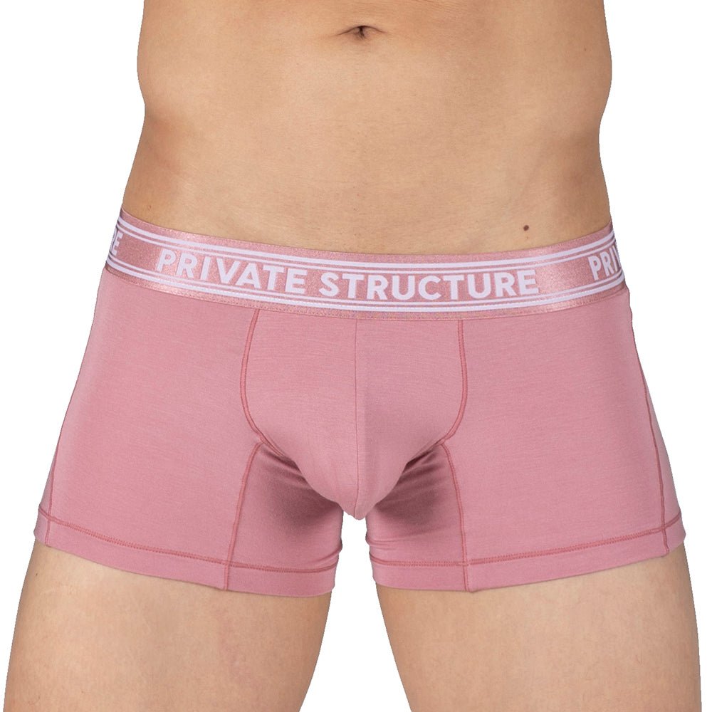 Viscose From Bamboo Trunk Underwear - Smoke Red - | Private Structure - | MAD Lifestyle