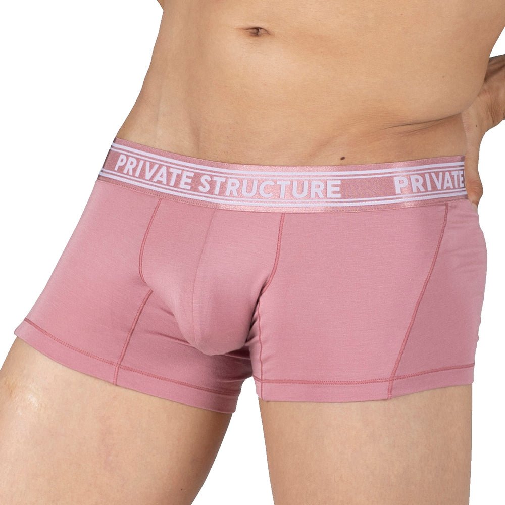 Viscose From Bamboo Trunk Underwear - Smoke Red - | Private Structure - | MAD Lifestyle