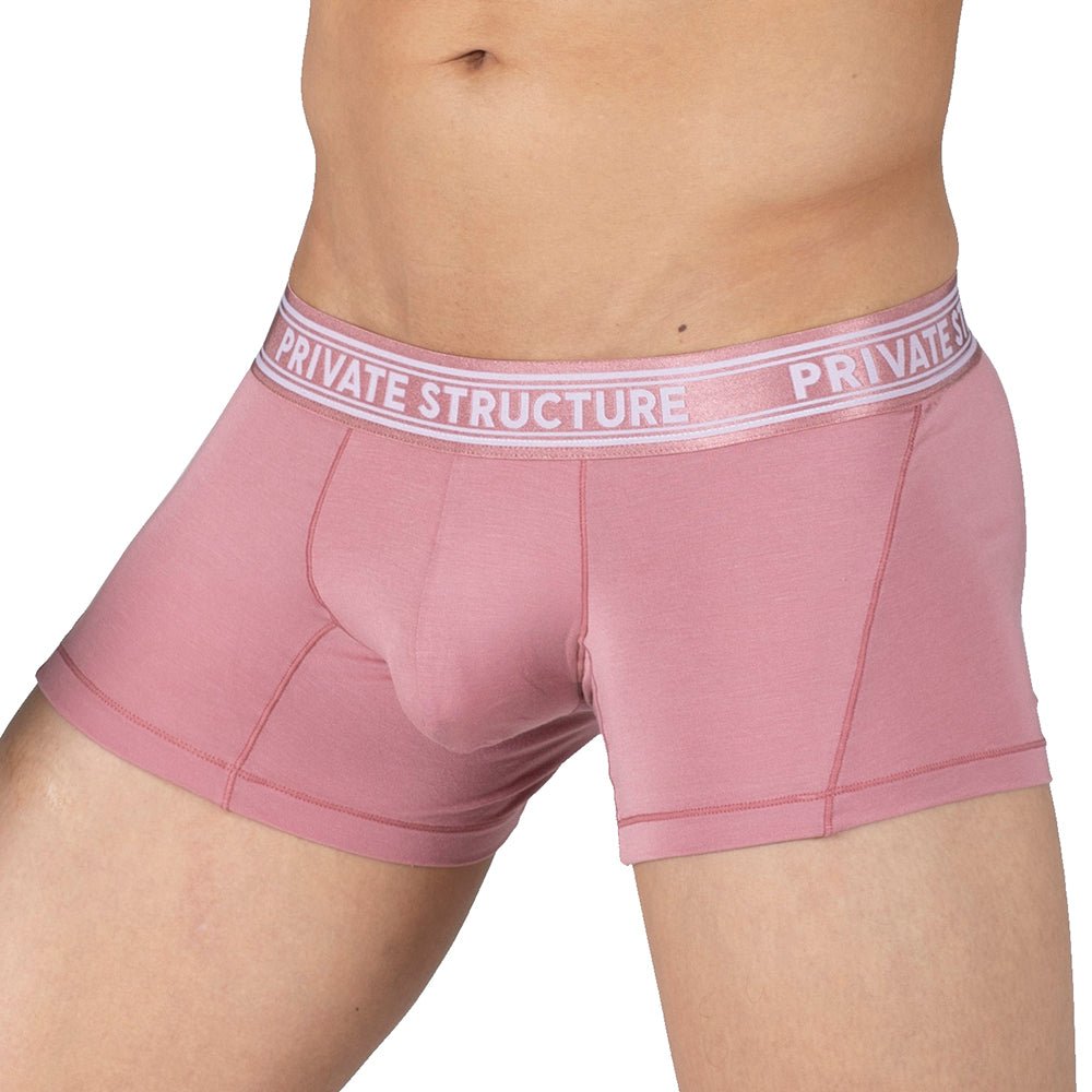 Viscose From Bamboo Trunk Underwear - Smoke Red - | Private Structure - | MAD Lifestyle