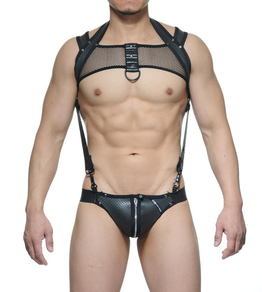 ROGUE Harness - Grey Black - | STUD - | MAD Lifestyle