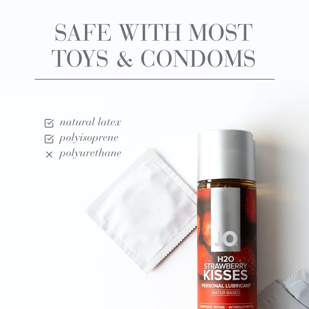 H2O Strawberry Lubricant - 120ml - | System JO - | MAD Lifestyle