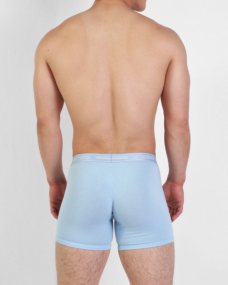 STAMPED Boxer Brief (Long) - Nemophila Sky (Blue) - | UNDERSTAND - | MAD Lifestyle