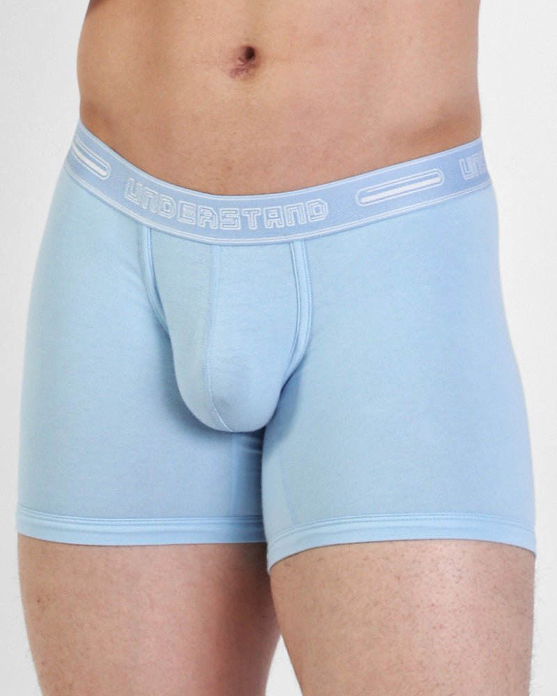 STAMPED Boxer Brief (Long) - Nemophila Sky (Blue) - | UNDERSTAND - | MAD Lifestyle