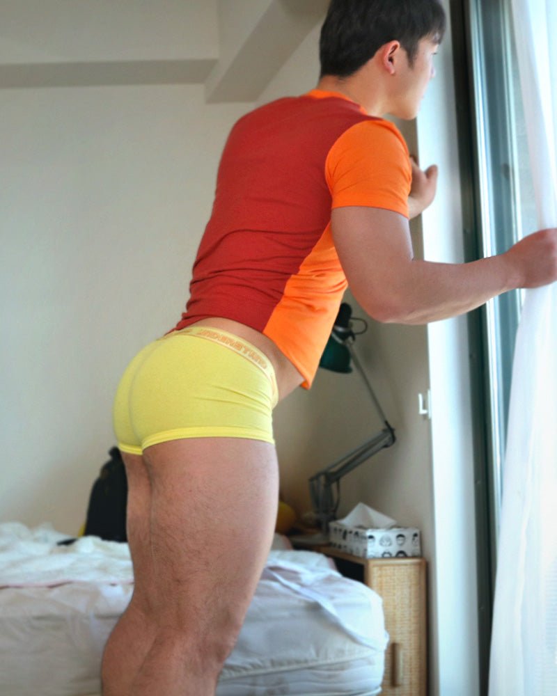 STAMPED Trunk - Nasturtium Yellow - | UNDERSTAND - | MAD Lifestyle