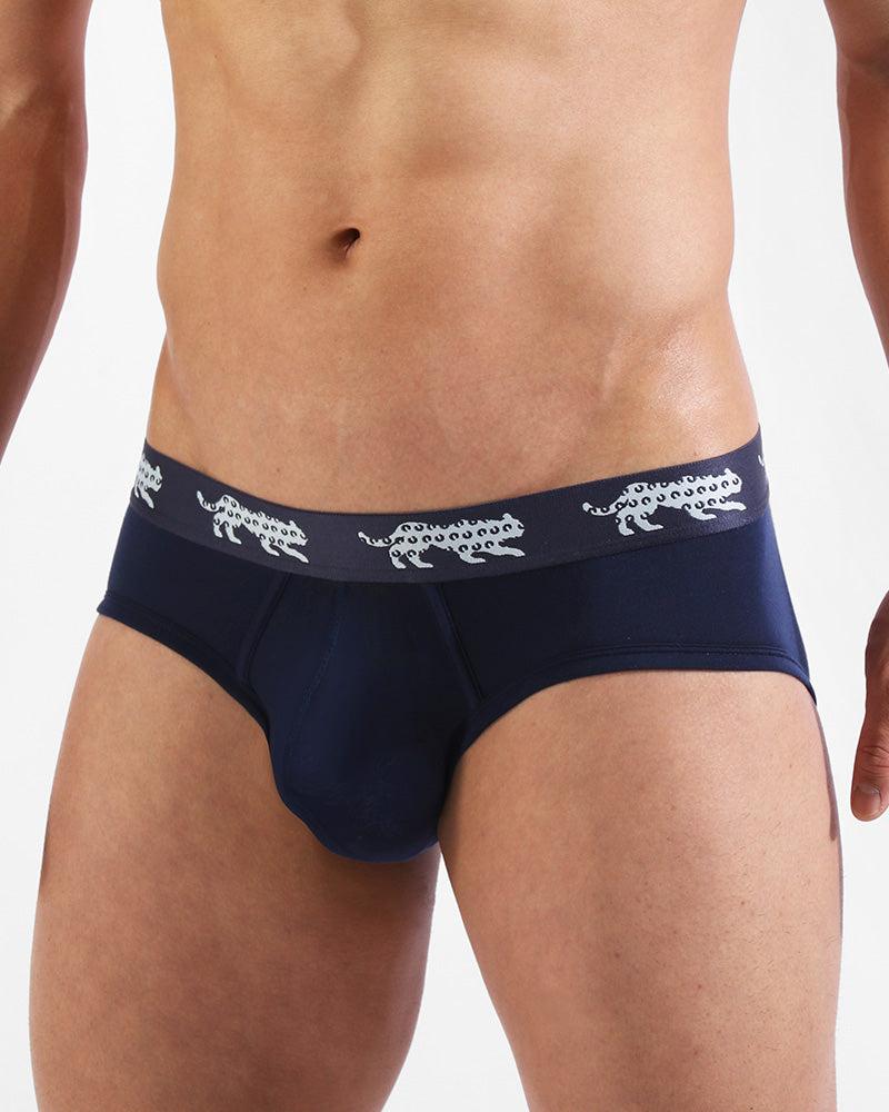 Zoo Pants Brief - Moonlit Blue (Leopard) - | UNDERSTAND - | MAD Lifestyle