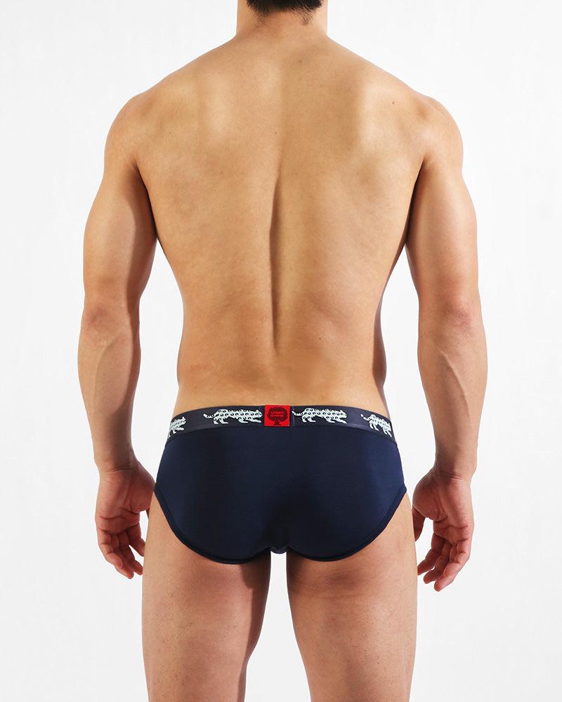 Zoo Pants Brief - Moonlit Blue (Leopard) - | UNDERSTAND - | MAD Lifestyle